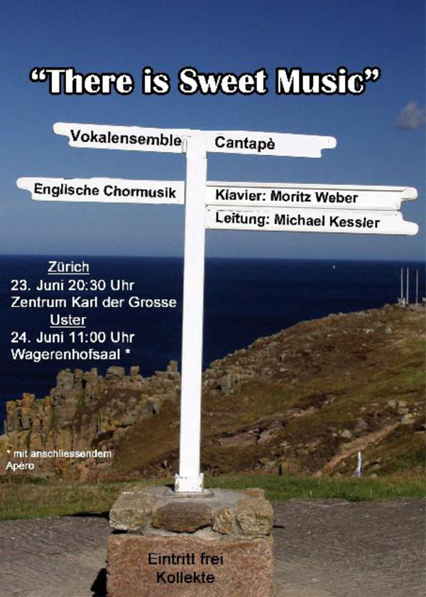 There is sweet music Flyer